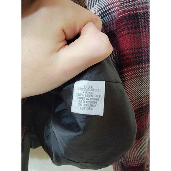 Dressbarn jacket Women size large Multicolor 100% Acrylic 3 Button With Collar - Picture 6 of 8